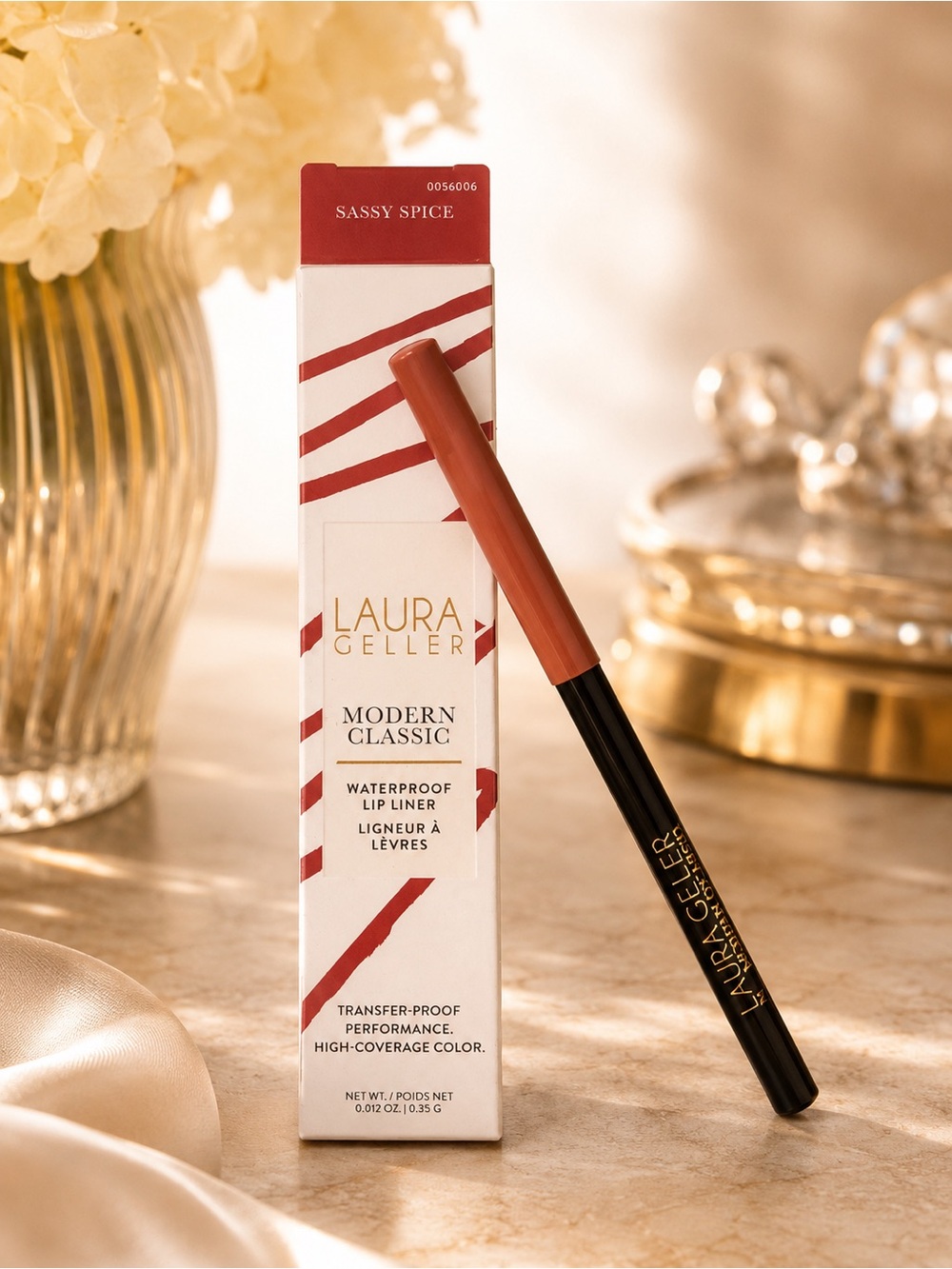 Laura Geller Modern Classic Waterproof Lip Liner – Sassy Spice